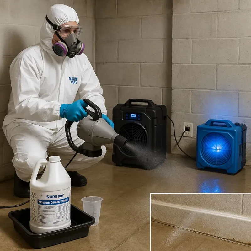 Sanitization and Odor Removal process in Lumpkin, GA