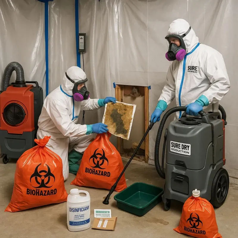 Contaminated Water Handling Protocols process in Lumpkin, GA