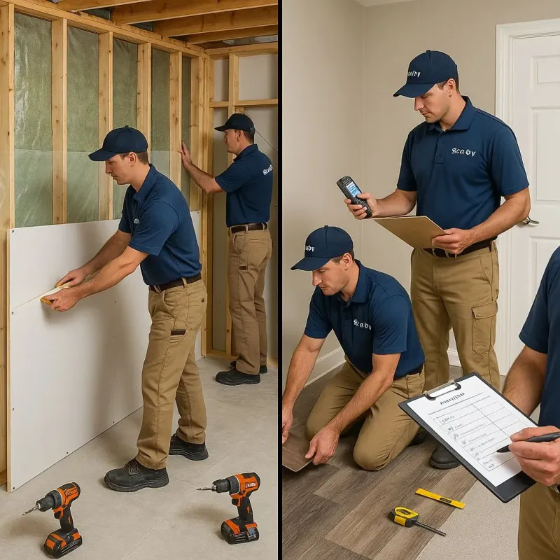 Repairs and Reconstruction process in Lumpkin, GA