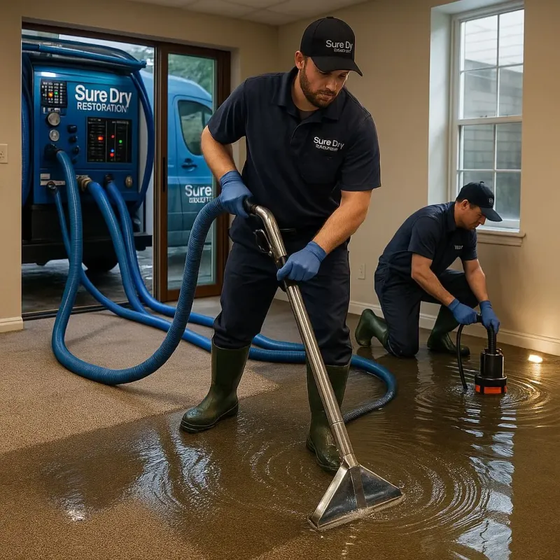 Water Extraction and Removal process in Lumpkin, GA